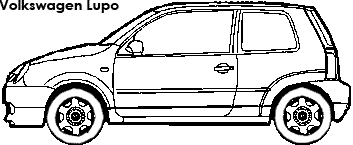 Volkswagen Lupo dimensions